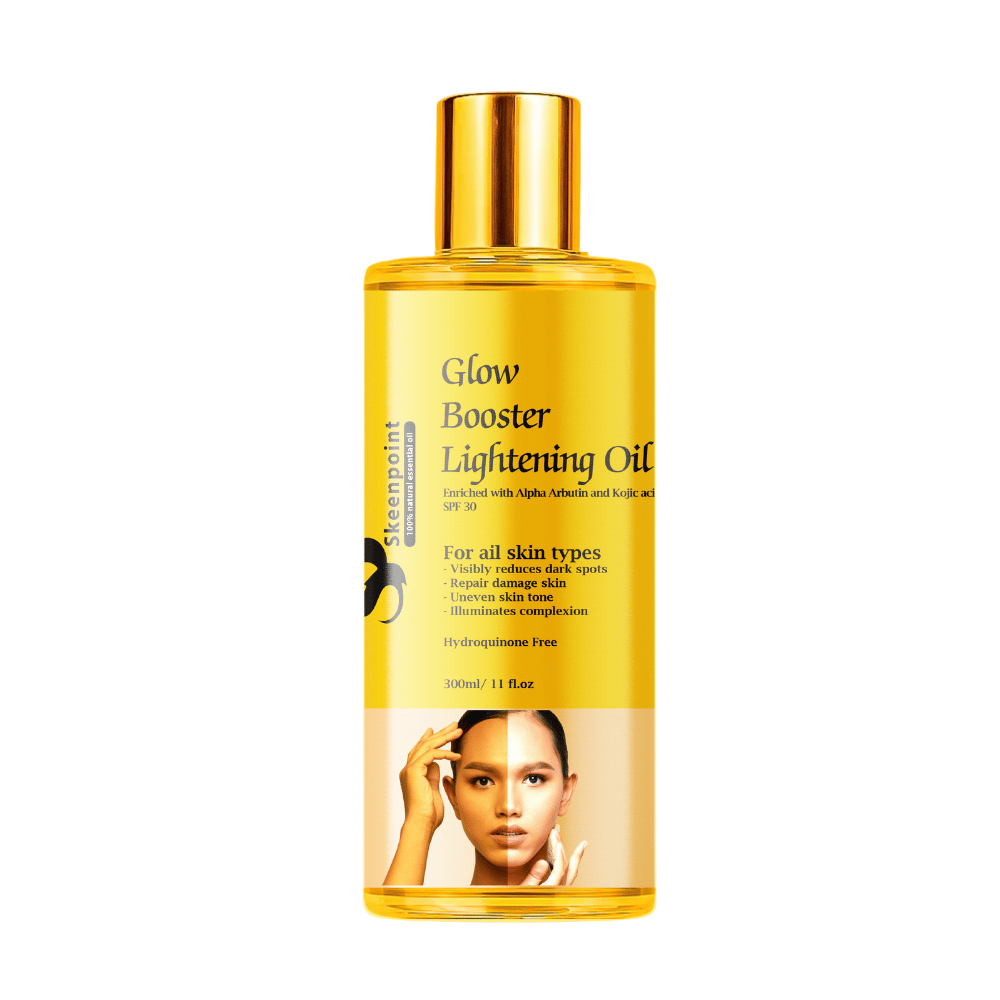 Glow Booster Lightening Oil with Alpha Arbutin & Kojic Acid SPF 30 – Brightening & Repairing Body Oil