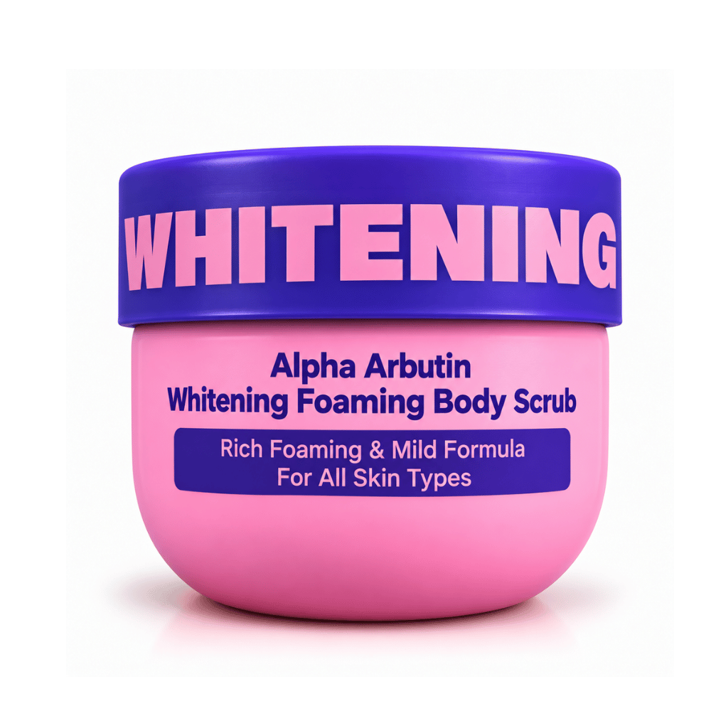 Alpha Arbutin Whitening Foaming Body Scrub