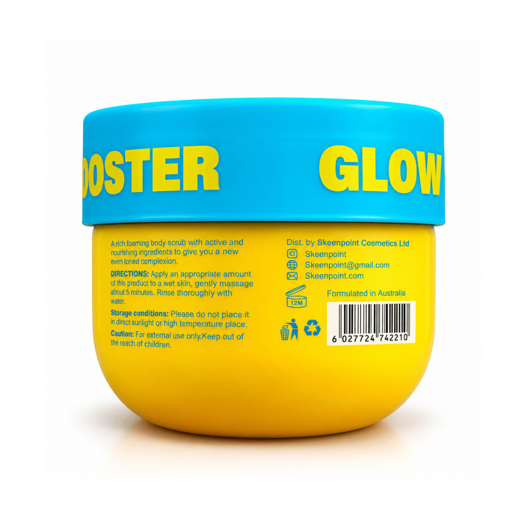 Glow Booster Bright Foaming Body Scrub - Image 3